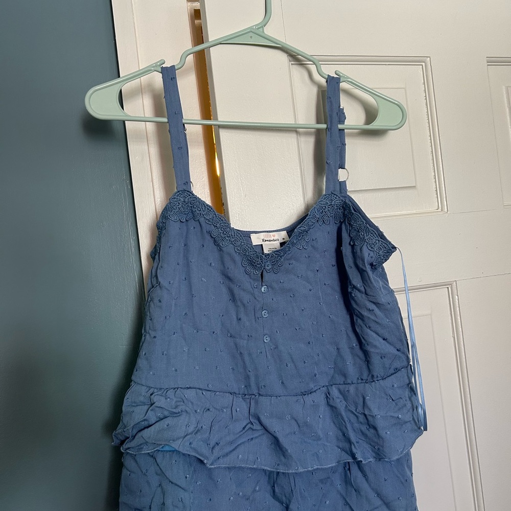 Blue Tank Top